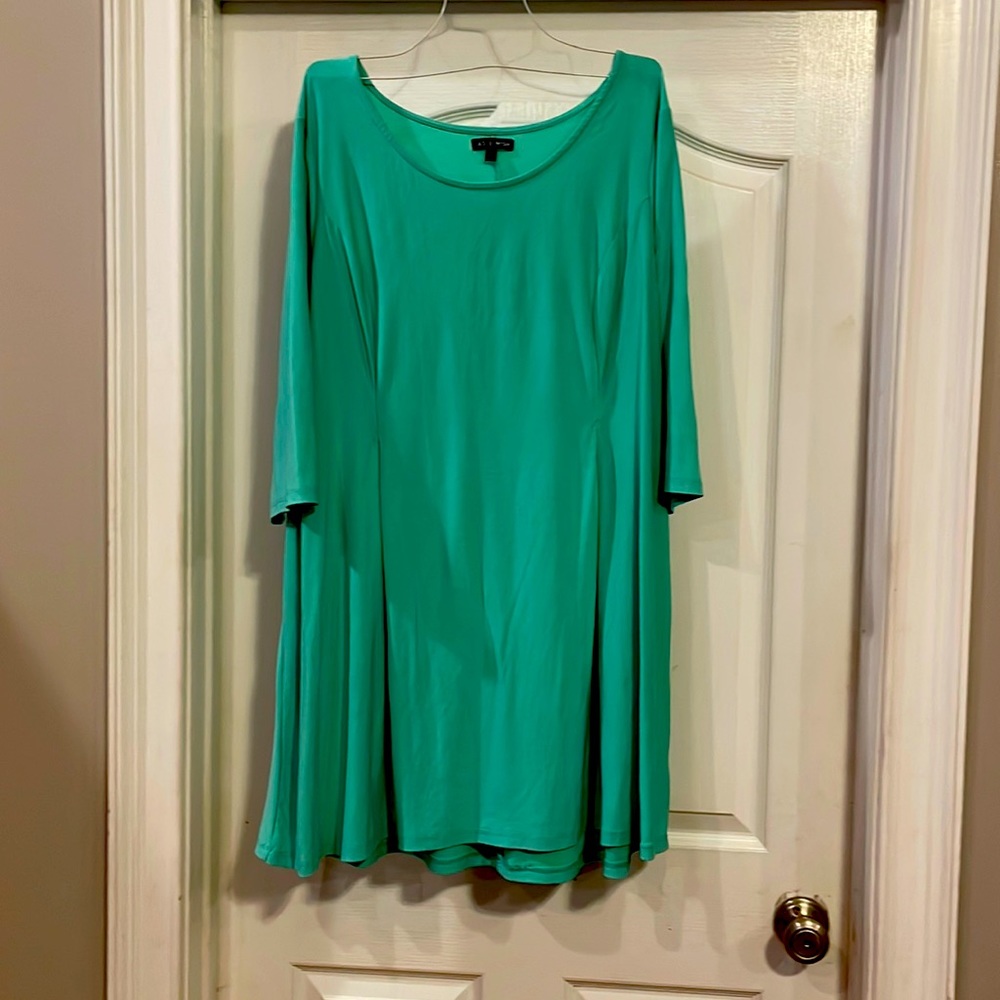 As U Wish dress/tunic 2x 3/4 sleeve